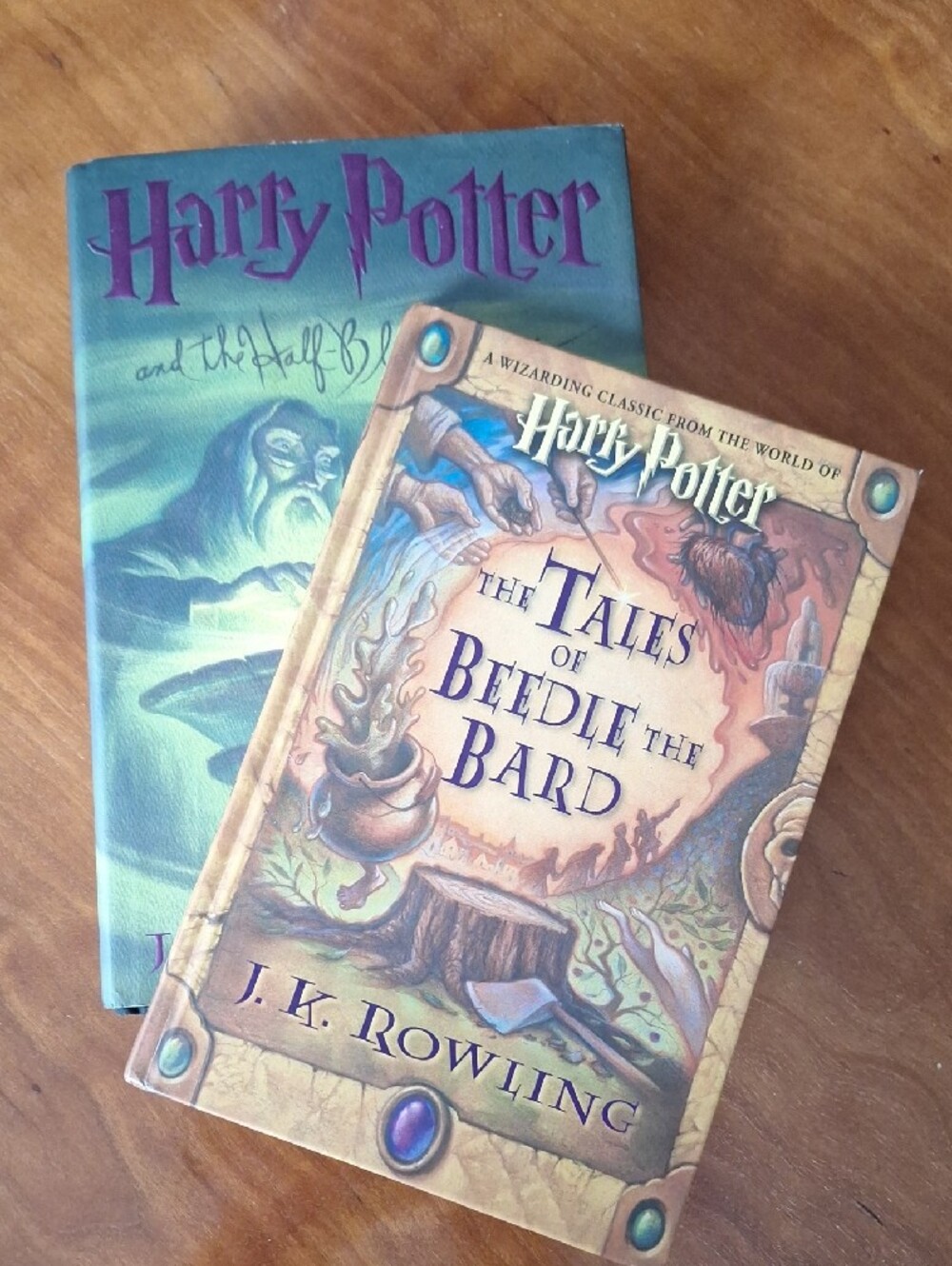Harry Potter and the Half-Blood Prince and The Tales Of Beedle The Bard